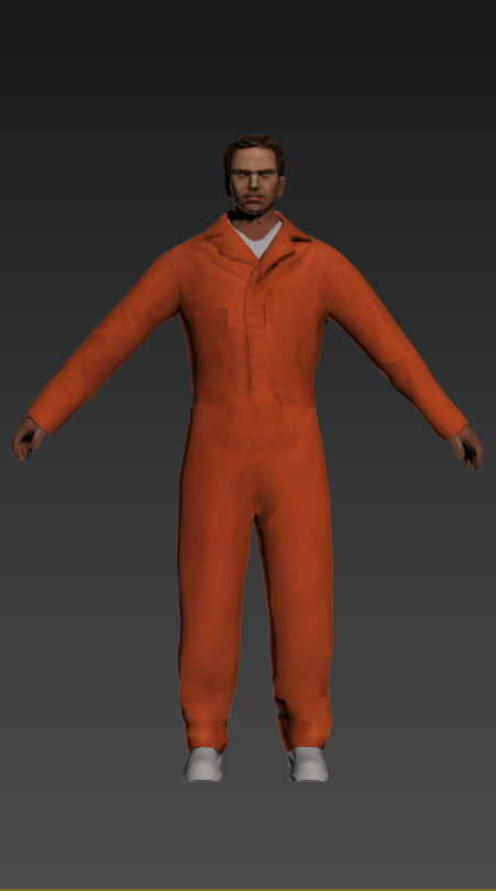 Beverly Design Interior and Exterior Services for SA:MP Male Prison Jumpsuit Skin
